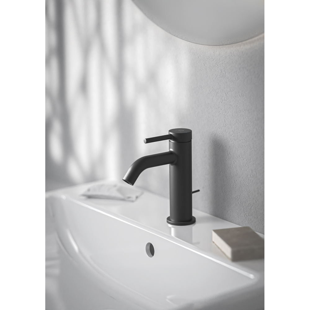 Baterie lavoar IDEAL STANDARD Ceraline Nuovo BD846XG, alama sanitara, negru mat