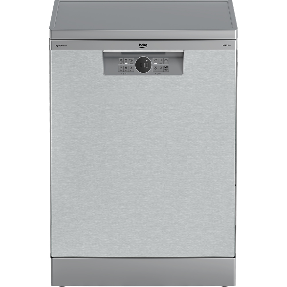 Masina de spalat vase independenta BEKO BDFN26540XP, 15 seturi, 6 programe, 60 cm, Clasa C, inox
