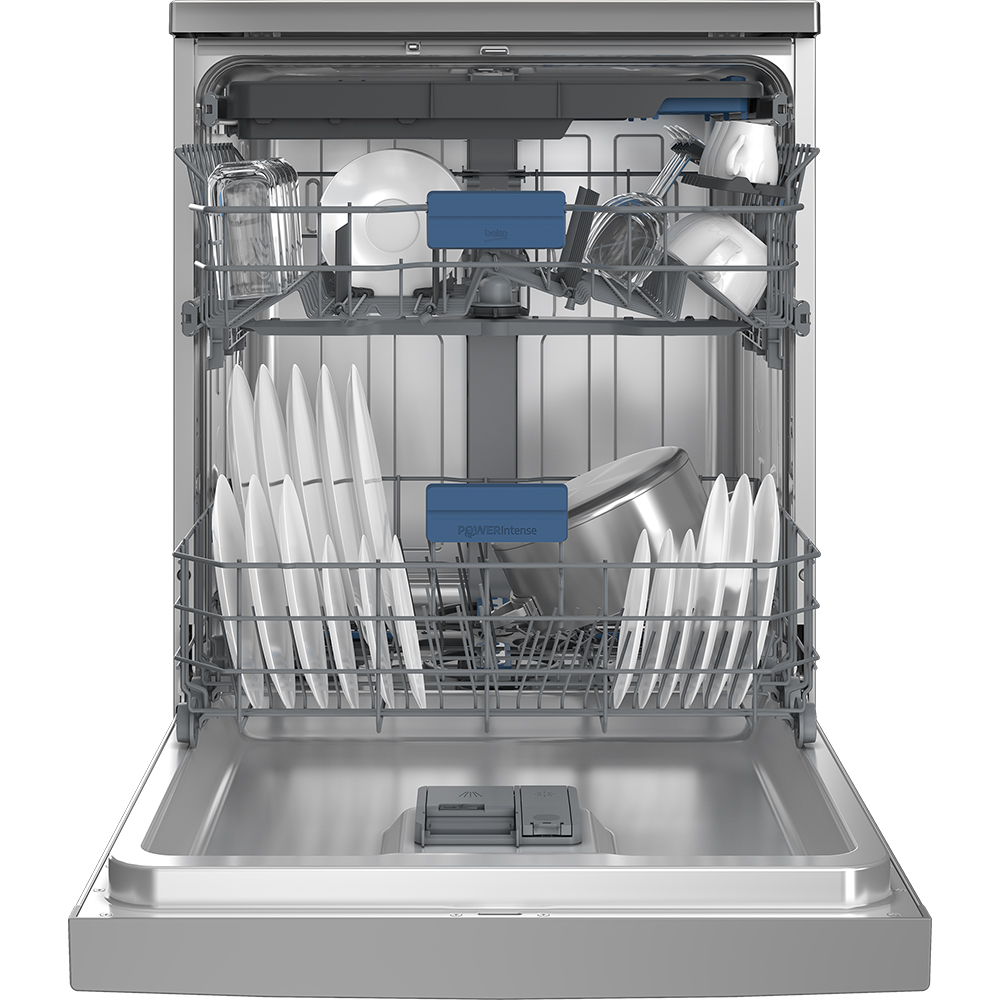 Masina de spalat vase independenta BEKO BDFN26540XP, 15 seturi, 6 programe, 60 cm, Clasa C, inox