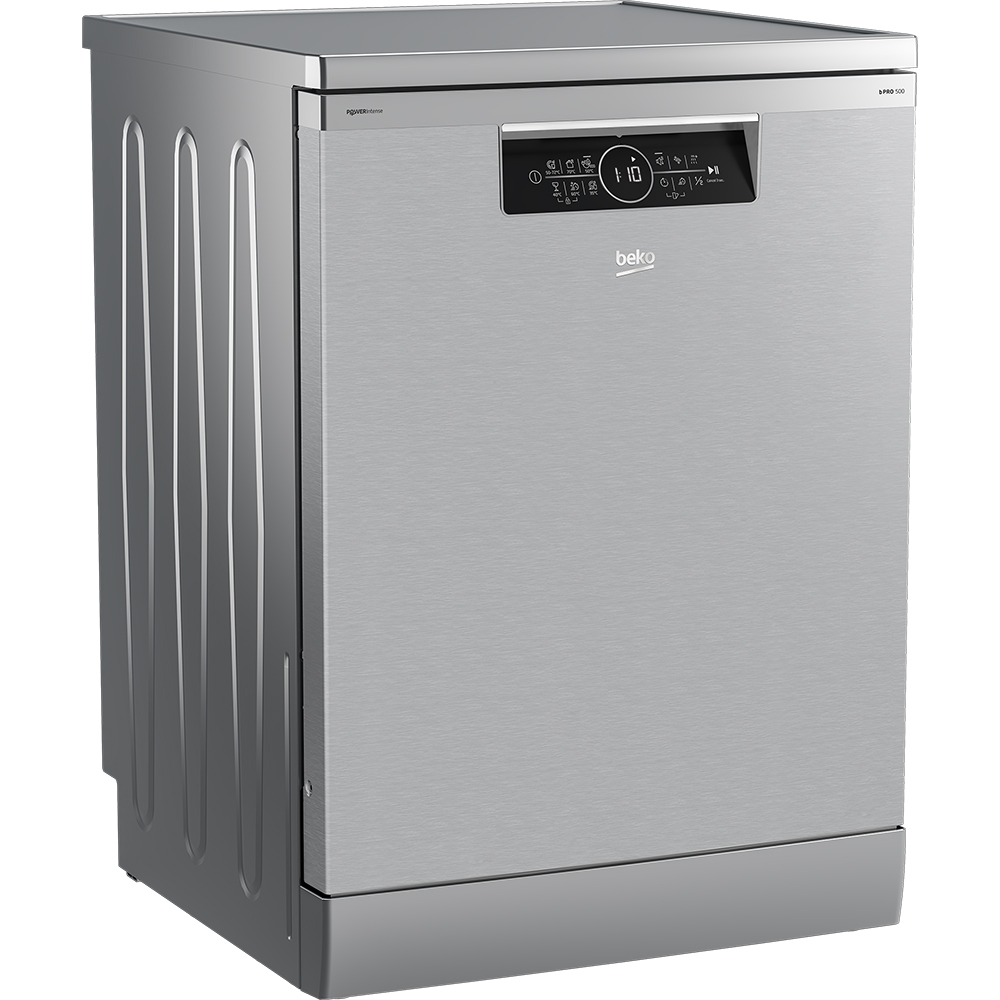 Masina de spalat vase independenta BEKO BDFN36540XP, 15 seturi, 6 programe, 60 cm, Clasa C, inox