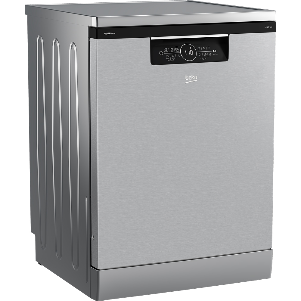 Masina de spalat vase independenta BEKO BDFN36560XWP, 15 seturi, 11 programe, 60 cm, Clasa A, Wi-Fi, inox