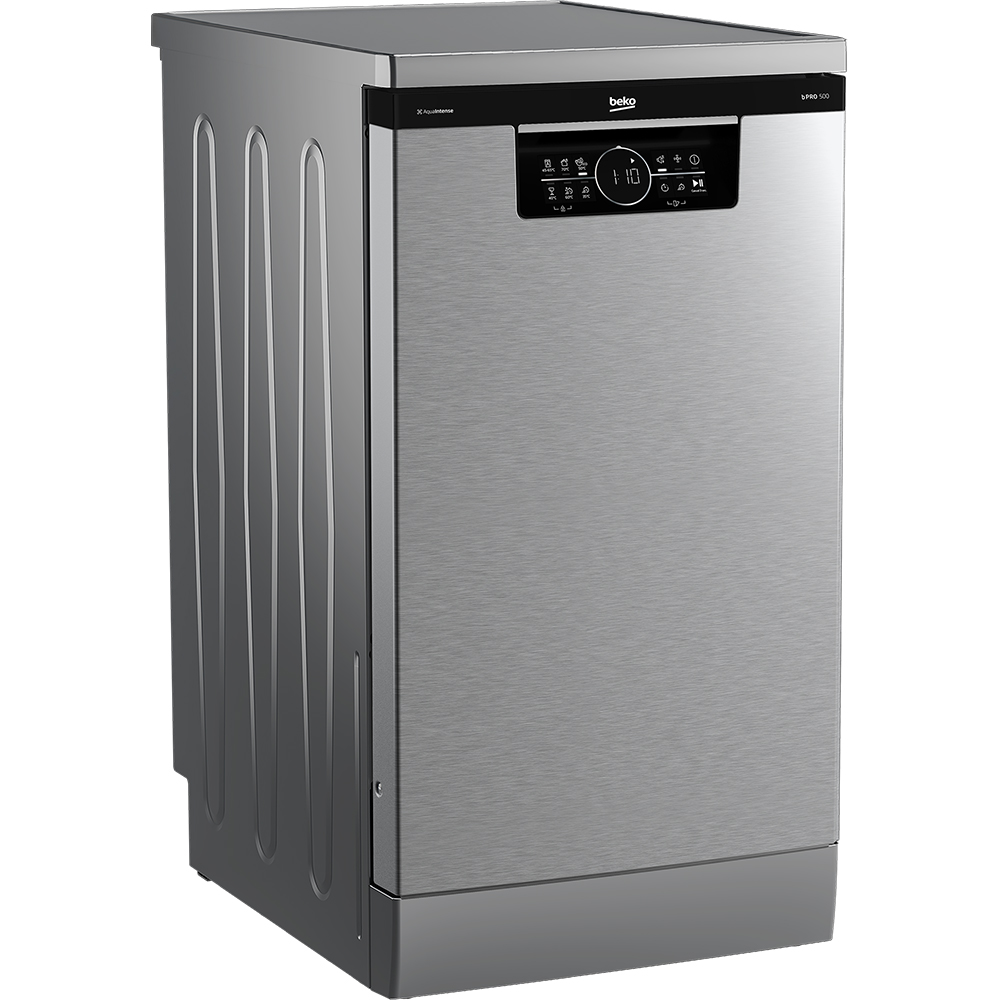 Masina de spalat vase independenta BEKO BDFS26050XQ, 10 seturi, 6 programe, 45 cm, Clasa B, inox