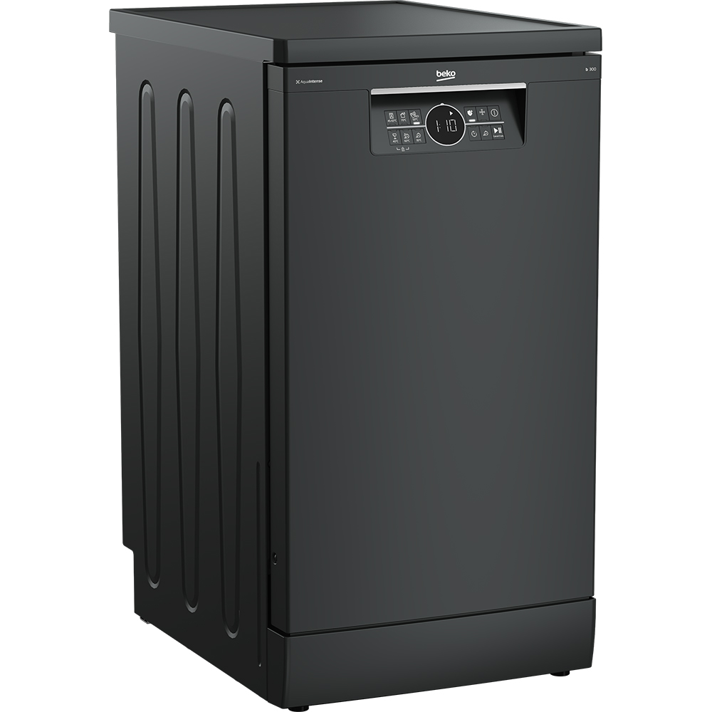 Masina de spalat vase independenta BEKO BDFS26123AQ, 11 seturi, 6 programe, 45 cm, Clasa E, antracit