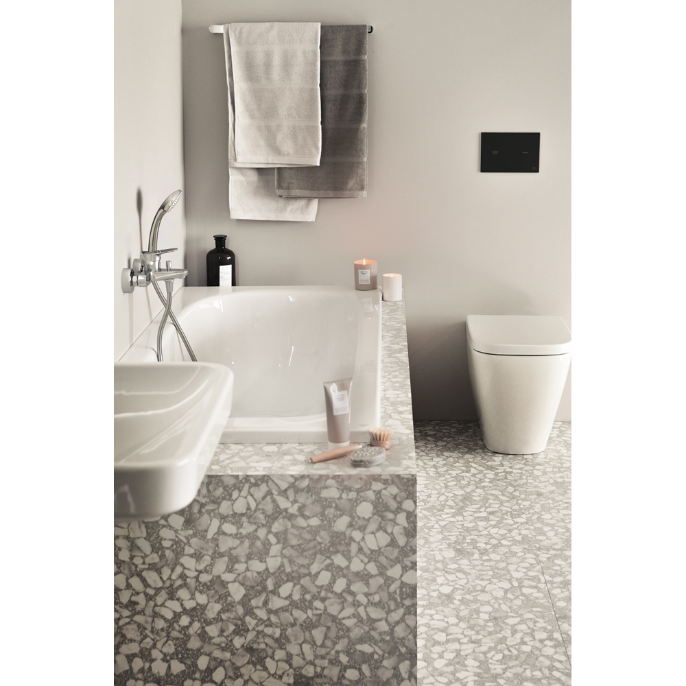 Baterie cada-dus IDEAL STANDARD Ceralife O BE029AA, alama sanitara, crom