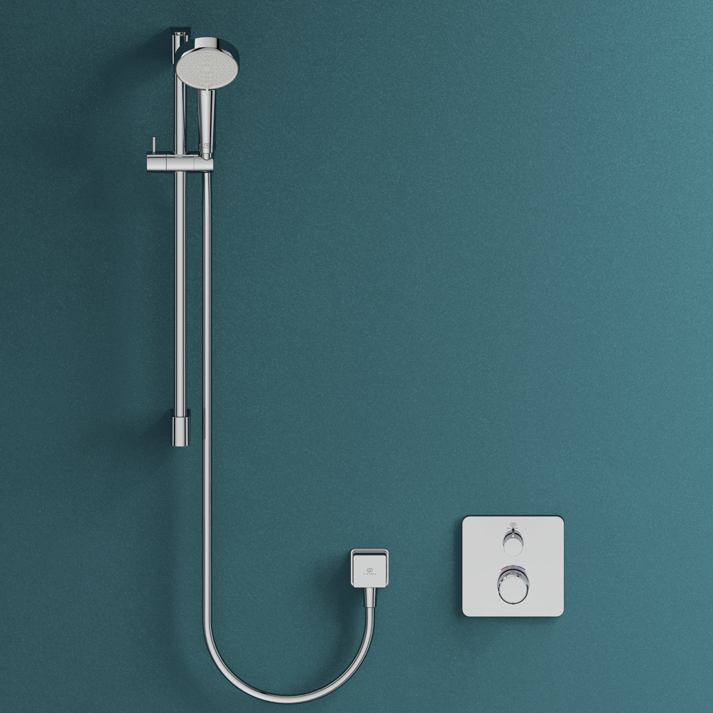 Set dus IDEAL STANDARD IdealRain BE233AA, 2 functii, crom