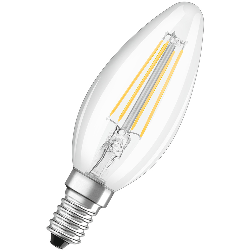Bec LED OSRAM, E14, 5W, 470lm, dimabil, lumina calda