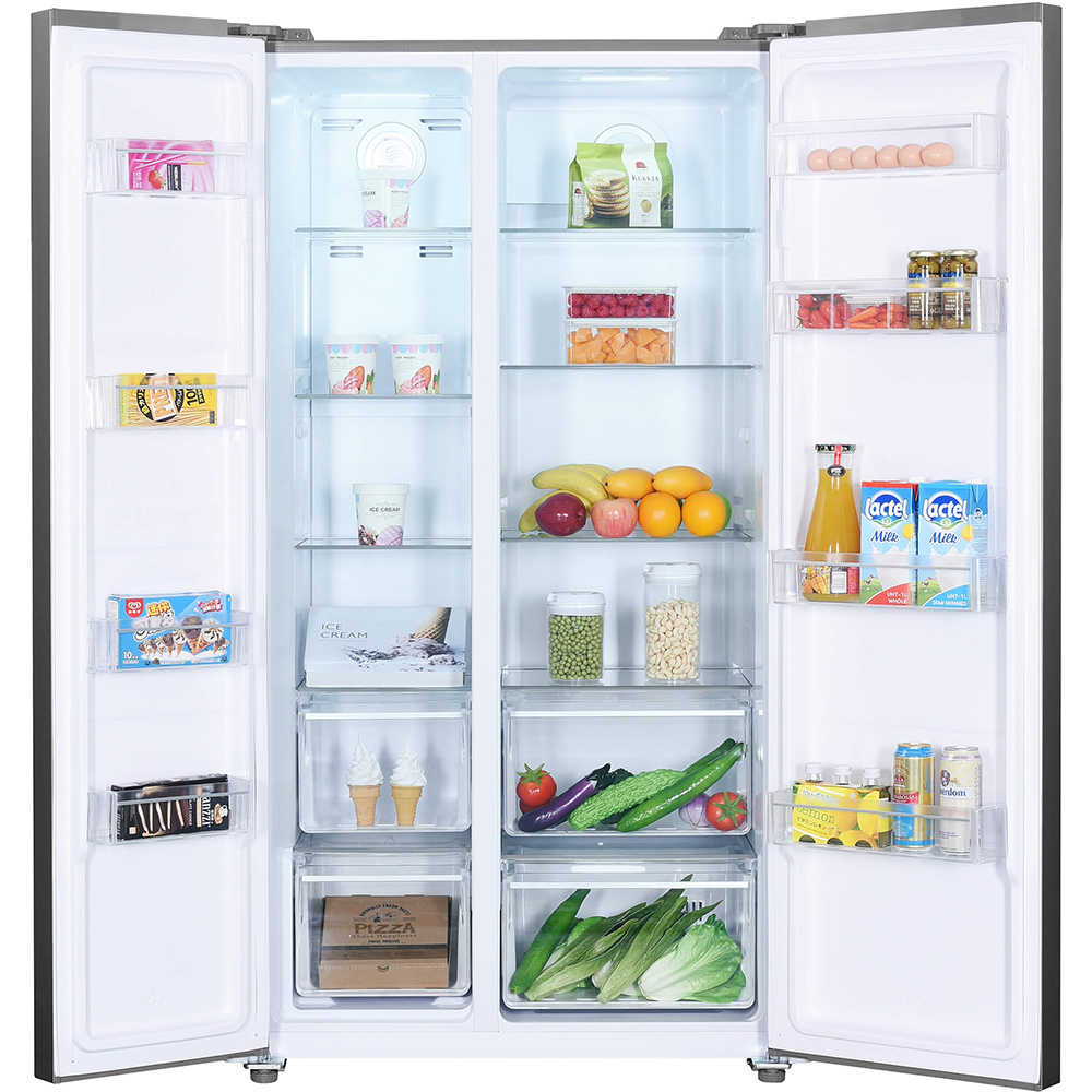 Side by Side BEKO GNO5323XPN, No Frost, 532 l, H 177 cm, Clasa D, inox