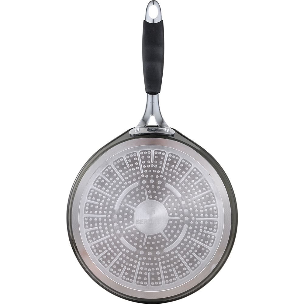 Tigaie clatite BERGNER Midnight BG-30127-GR, 24cm, aluminiu, negru