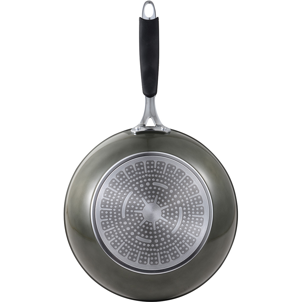 Tigaie wok BERGNER Midnight BG-30129-GR, 28cm, aluminiu, negru