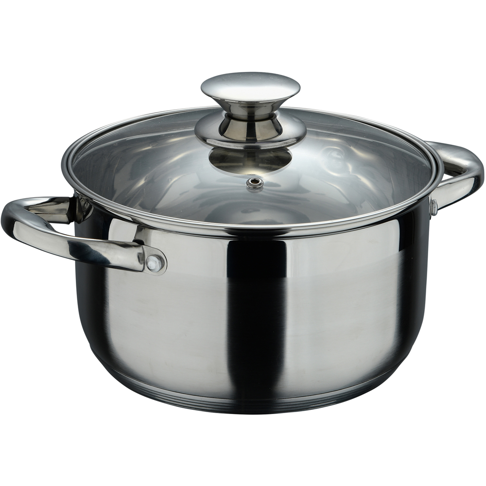 Set vase BERGNER Munich BG-32144-MM-RO, 10 piese, 16-24cm, 1.8-6.1l, inox