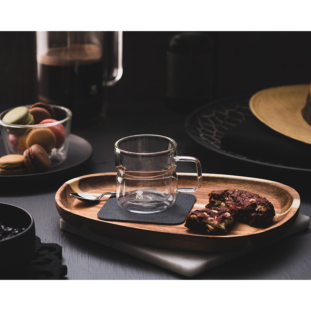 Set cesti MASTERPRO Foodies Mixology BGMP-20208, 2 piese, sticla, transparent