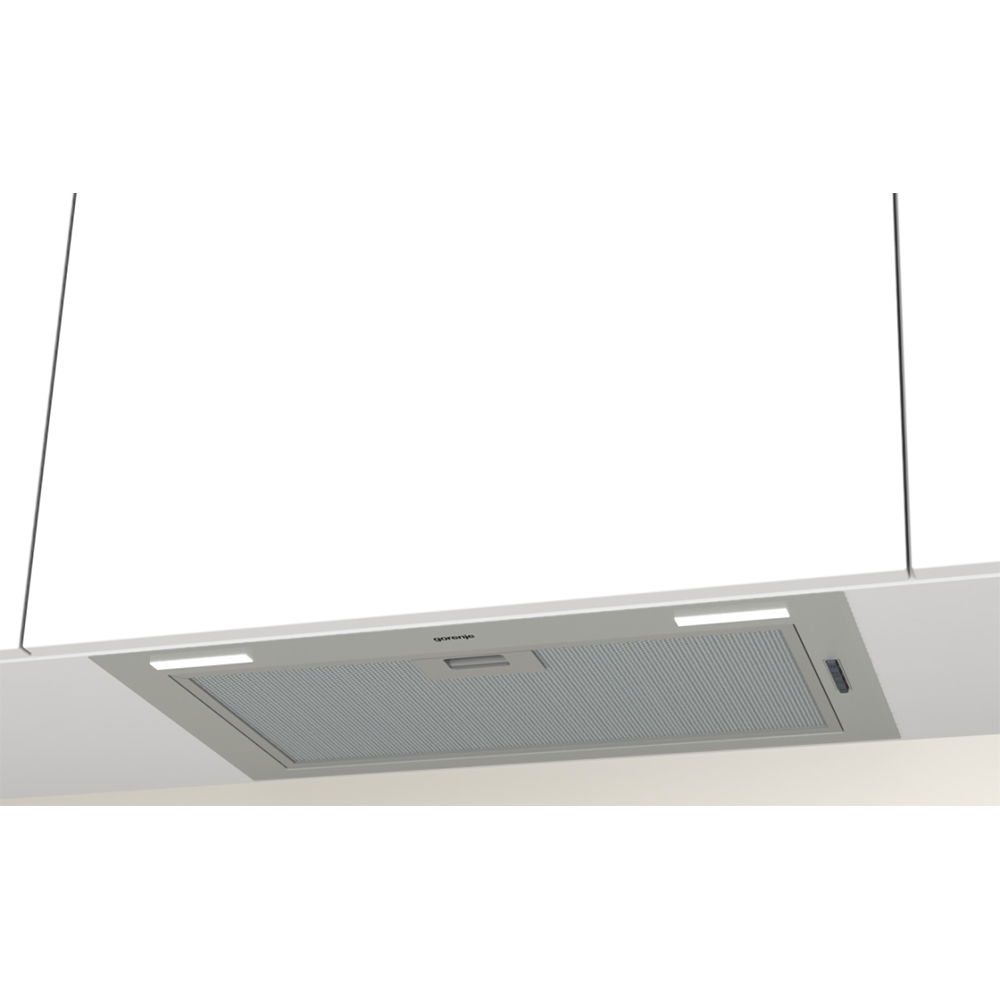 Hota incorporabila GORENJE BHI631AS, 1 motor, 580 m3/h, L 51 cm, inox