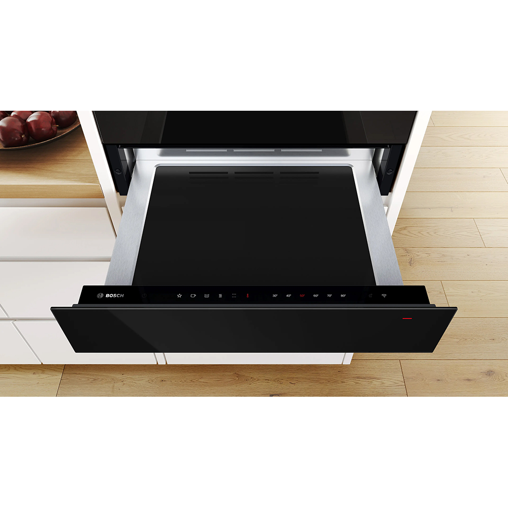 Sertar termic BOSCH BIC7101B1, Electric, 20 l, Wi-Fi, negru