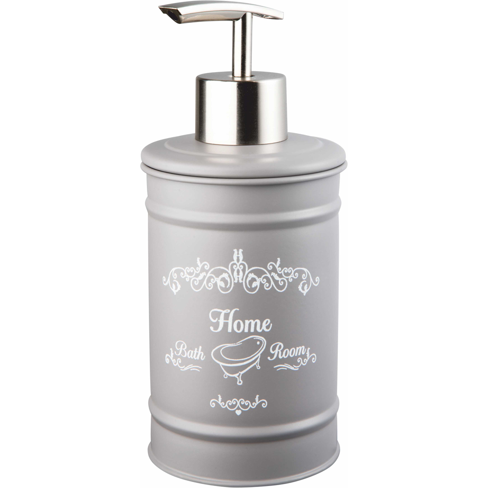 Dispenser sapun lichid BISK Nicea 06753, 300 ml, gri