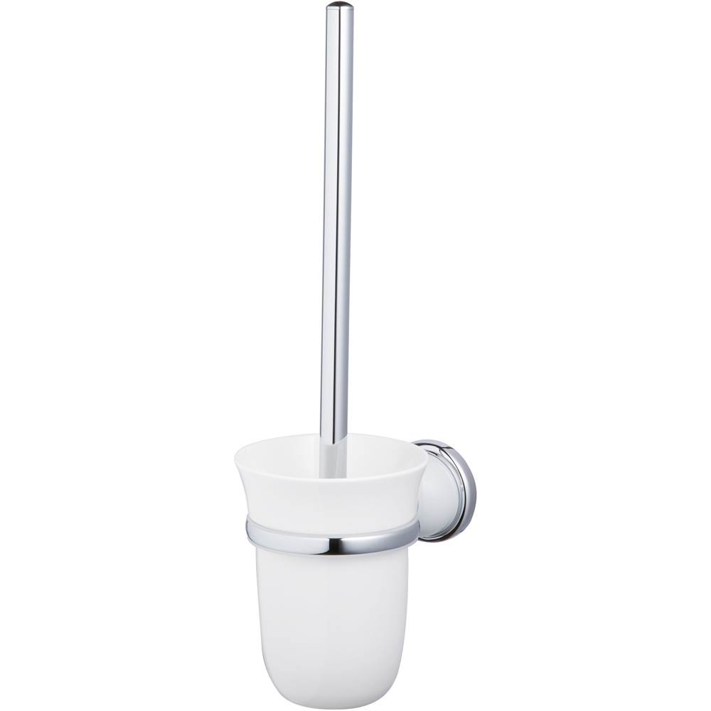 Set perie toaleta BISK Grenada 06896, crom