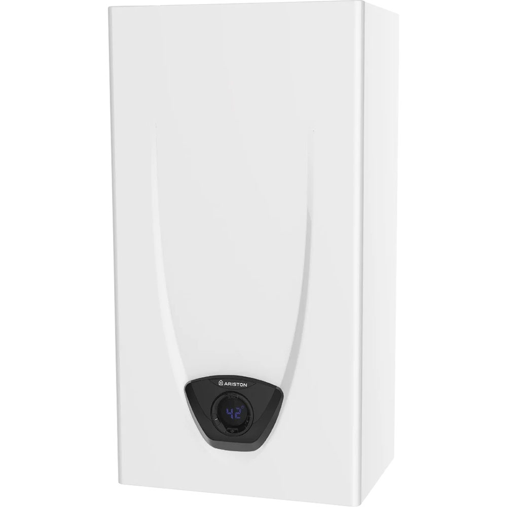 Instant apa calda pe gaz GN ARISTON FAST EVO X DISPLAY ONT 11 NG EU, 11l/min, 21.5kW, NTC, Senzor siguranta, alb