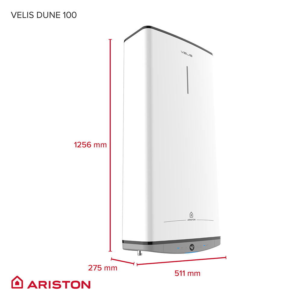 Boiler electric ARISTON Velis Dune, 100L, 1500W, alb