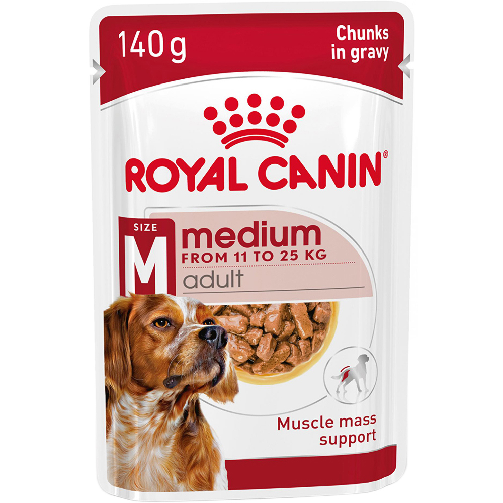 Hrana umeda pentru caini ROYAL CANIN SHN Medium Gravy, Adult, 140 g