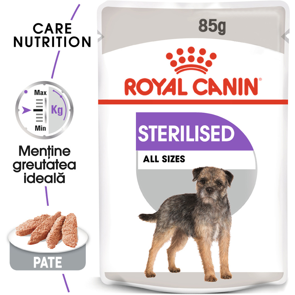 Hrana umeda pentru caini ROYAL CANIN CCN Sterilized, Adult, 85 g
