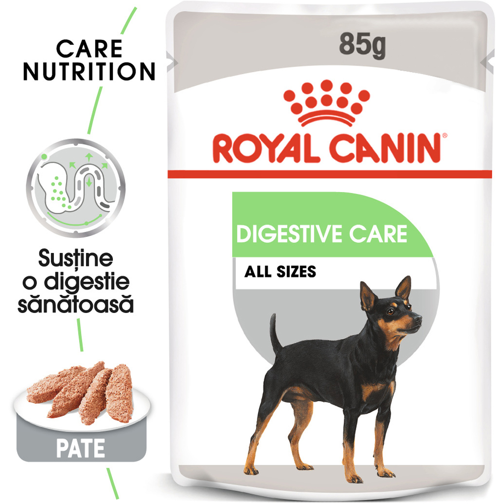 Hrana umeda pentru caini ROYAL CANIN CCN Digestive Care, Adult, 85 g