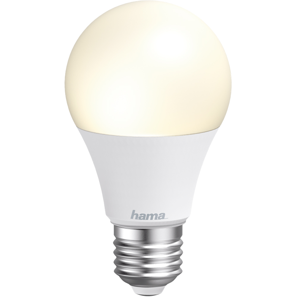 Bec LED Smart HAMA 176600, E27, 10W, 806lm, Wi-Fi, lumina variabila, compatibil Alexa