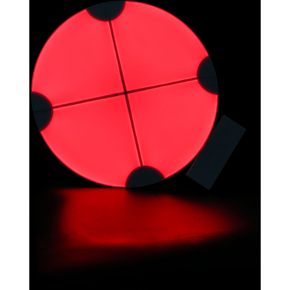 Kit extensie panouri luminoase LED modulare Smart Myria Arc MY2276-4, RGBW, Wi-Fi, 130lm, 4 bucati