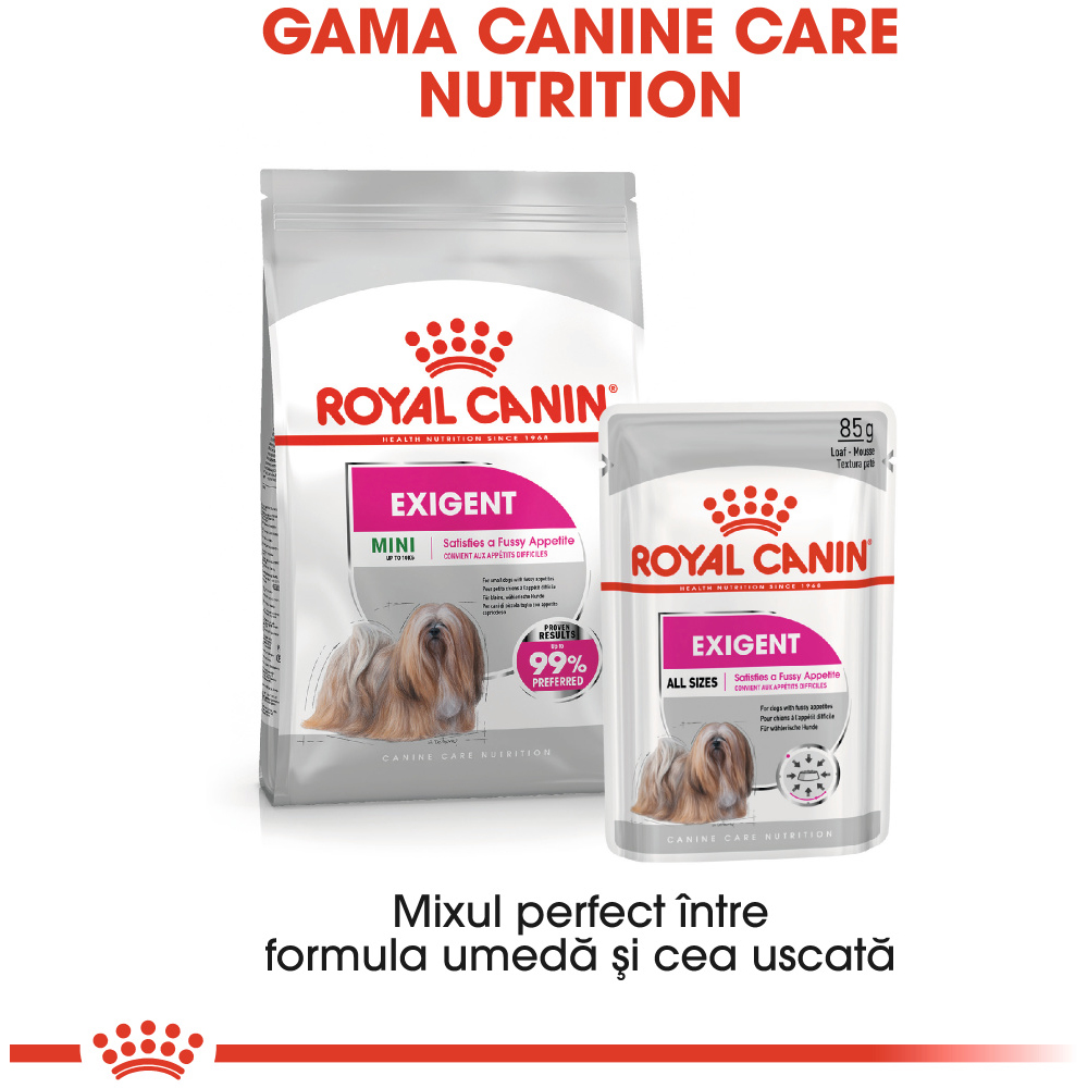 Hrana umeda pentru caini ROYAL CANIN CCN Exigent, Adult, 85 g