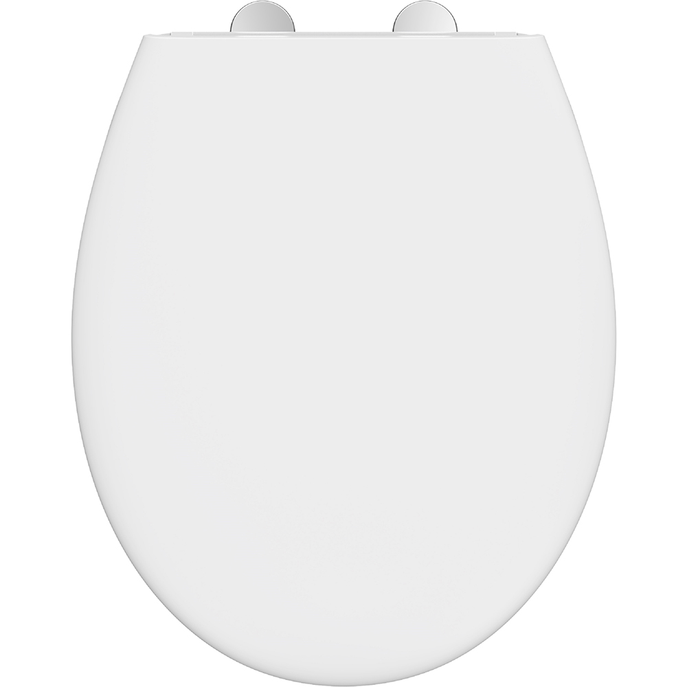 Capac WC GOODHOME Saloma BU0552Q3WG, inchidere lenta, duroplast, alb
