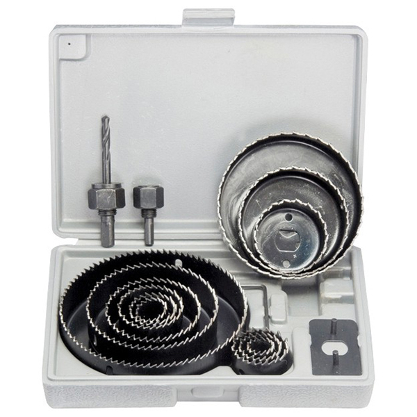 Set carote inelare pentru lemn MTX 704729, 19-127 mm, 16 piese