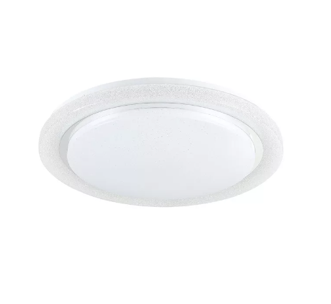 Plafoniera LED KLAUSEN Saturnus KL151001, 30W, 4200lm, intensitate reglabila, alb