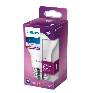 Bec LED PHILIPS 8718699769840, E27, 7.5W, 806lm, 4000K, lumina neutra