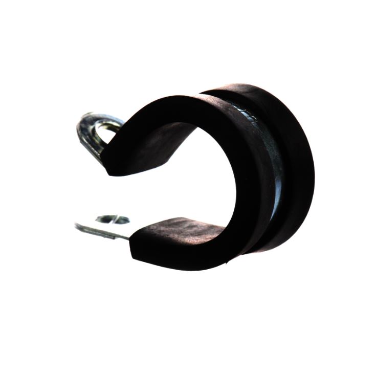 Clema prindere laterala PP, 18mm, alb, 1buc