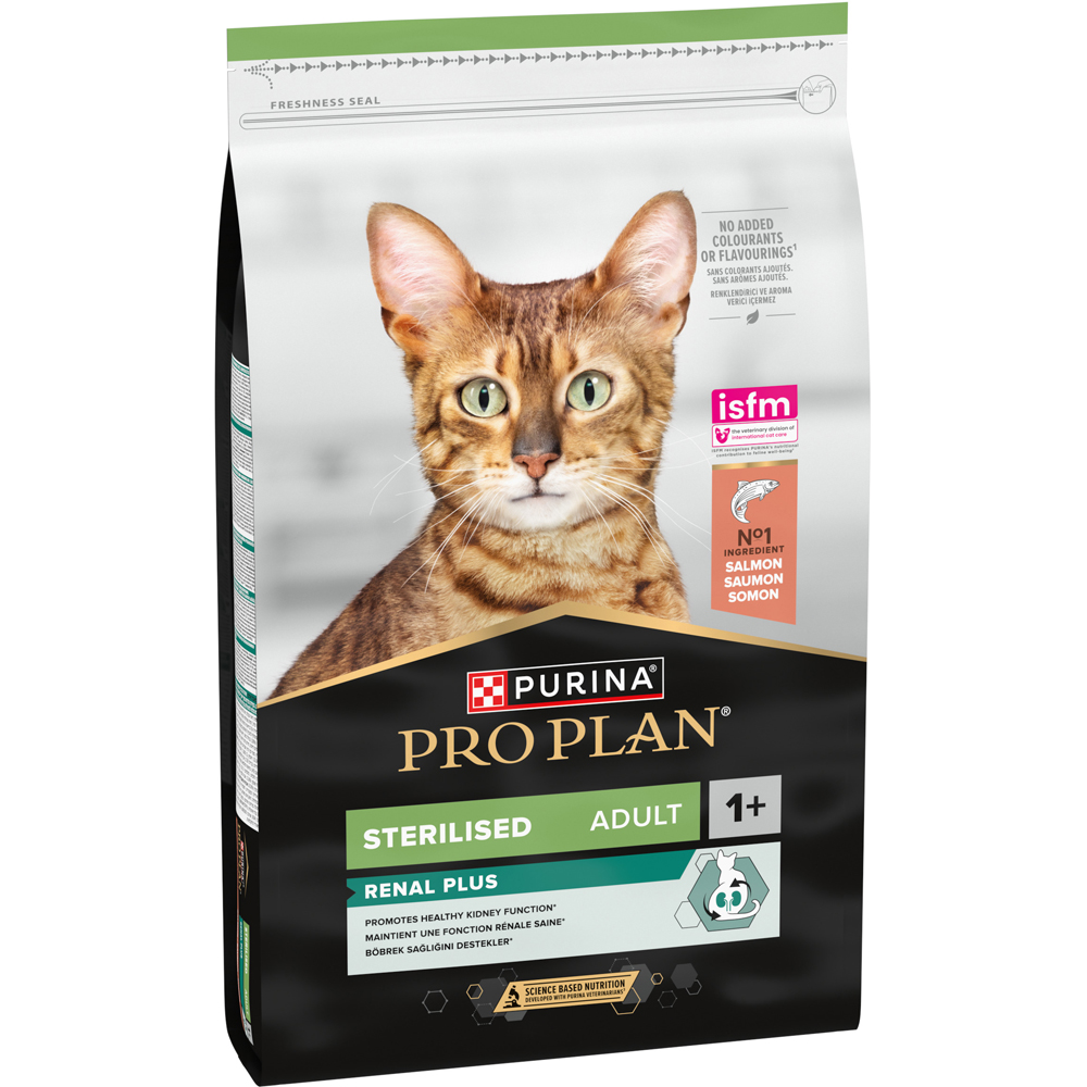 Hrana uscata pentru pisici PURINA PRO PLAN Renal Plus, Sterilised, Somon, 10 kg kg