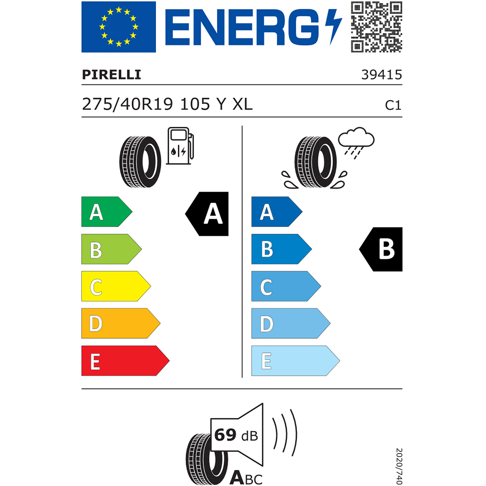 Anvelopa vara PIRELLI P-Zero (PZ4) 275/40R19 105Y XL (*)(MO)