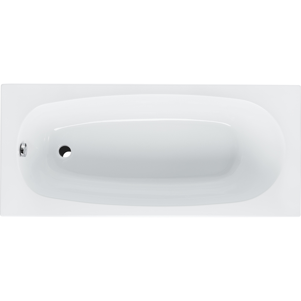 Cada baie FIBREX CBAN1400700NX, acril, 140 x 70 x 38 cm, alb