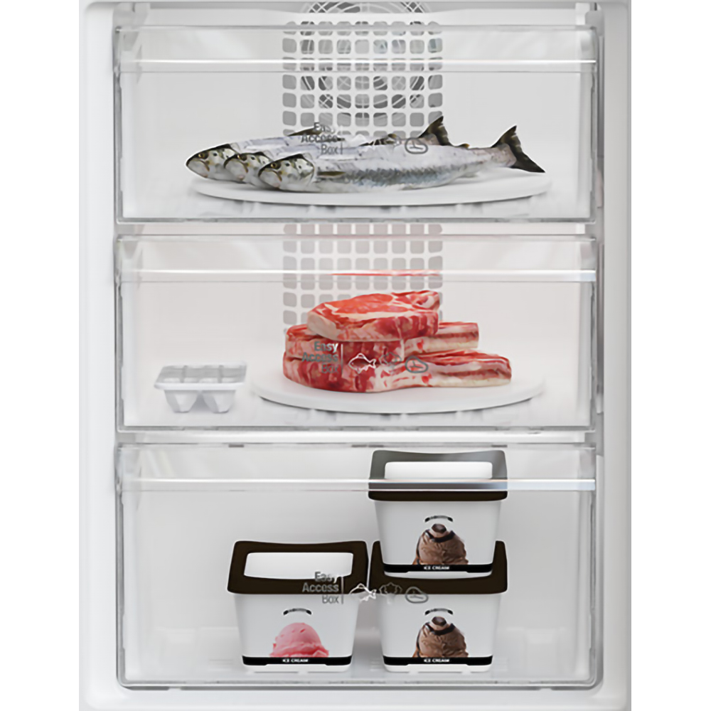Combina frigorifica ARCTIC AK54305M40NFW, No Frost, 266 l, H 181 cm, Clasa E, alb