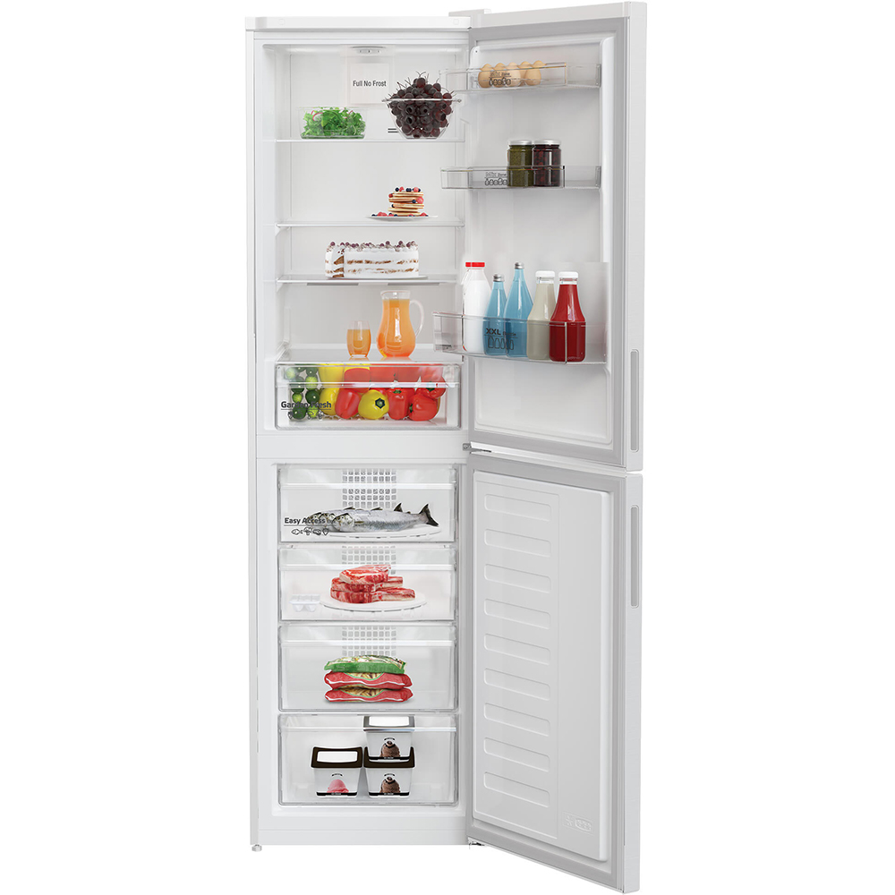 Combina frigorifica ARCTIC AK60386M40NFW, Full No Frost, 358 l, H 202.5 cm, Clasa E, alb