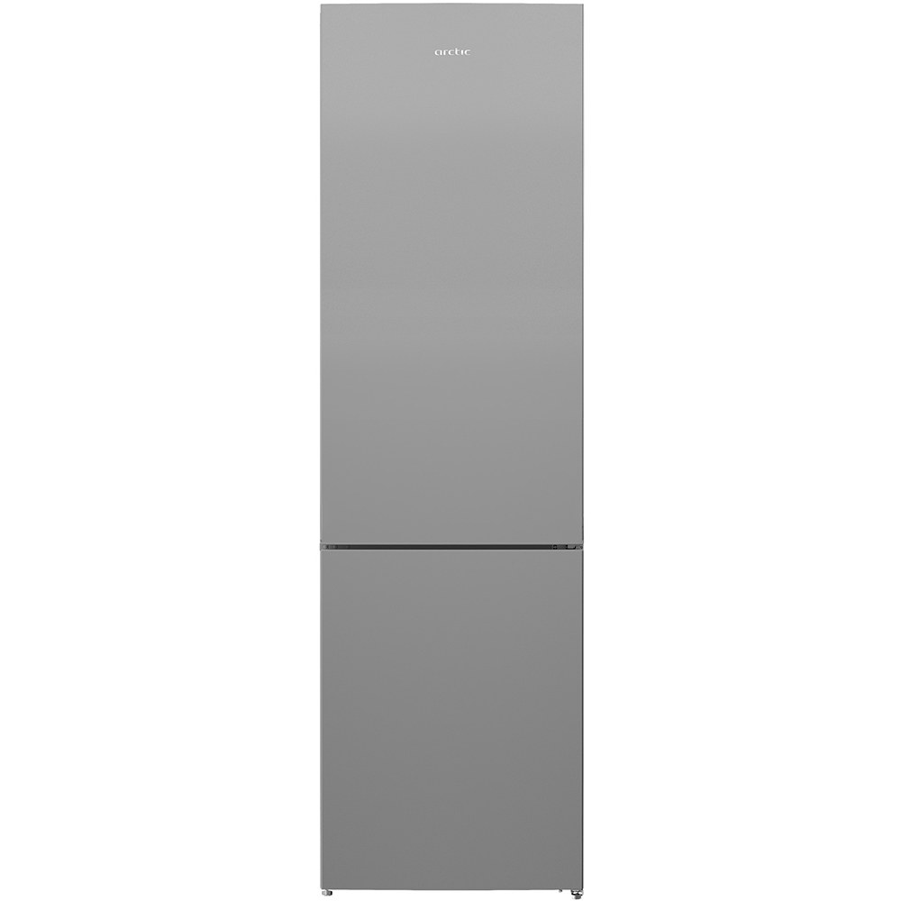 Combina frigorifica ARCTIC AK60406M40S, 386 l, H 202.5 cm, Clasa E, argintiu
