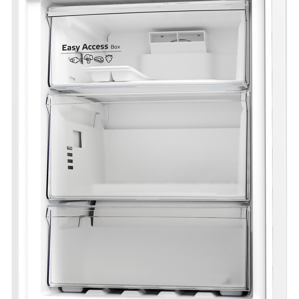 Combina frigorifica ARCTIC ARK60407E5NFS, Full No Frost, 355 l, H 203.5 cm, Clasa D, argintiu
