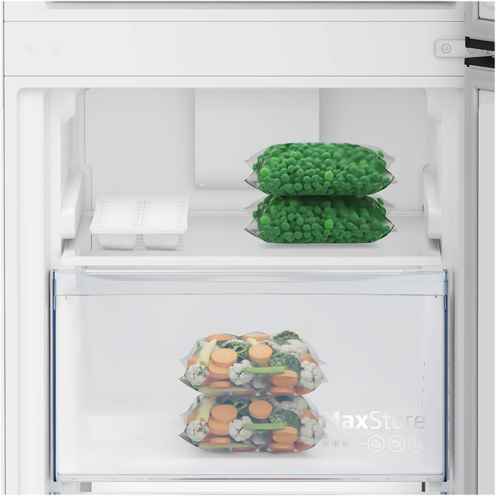 Combina frigorifica BEKO B1RCNA364XB, No Frost, 316 l, H 186.5 cm, Clasa E, argintiu