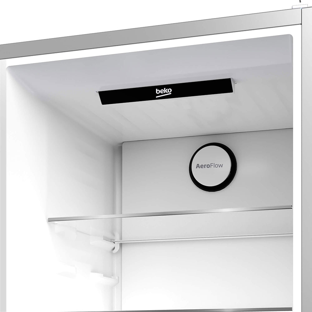 Combina frigorifica BEKO B3RCNA364HXBR1, No Frost, 316 l, H 186.5 cm, Clasa E, dark inox