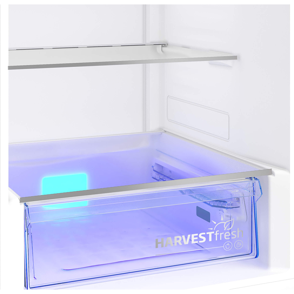 Combina frigorifica BEKO B3RCNA404HDXB, No Frost, 355 l, H 203 cm, Clasa E, Dozator apa, argintiu