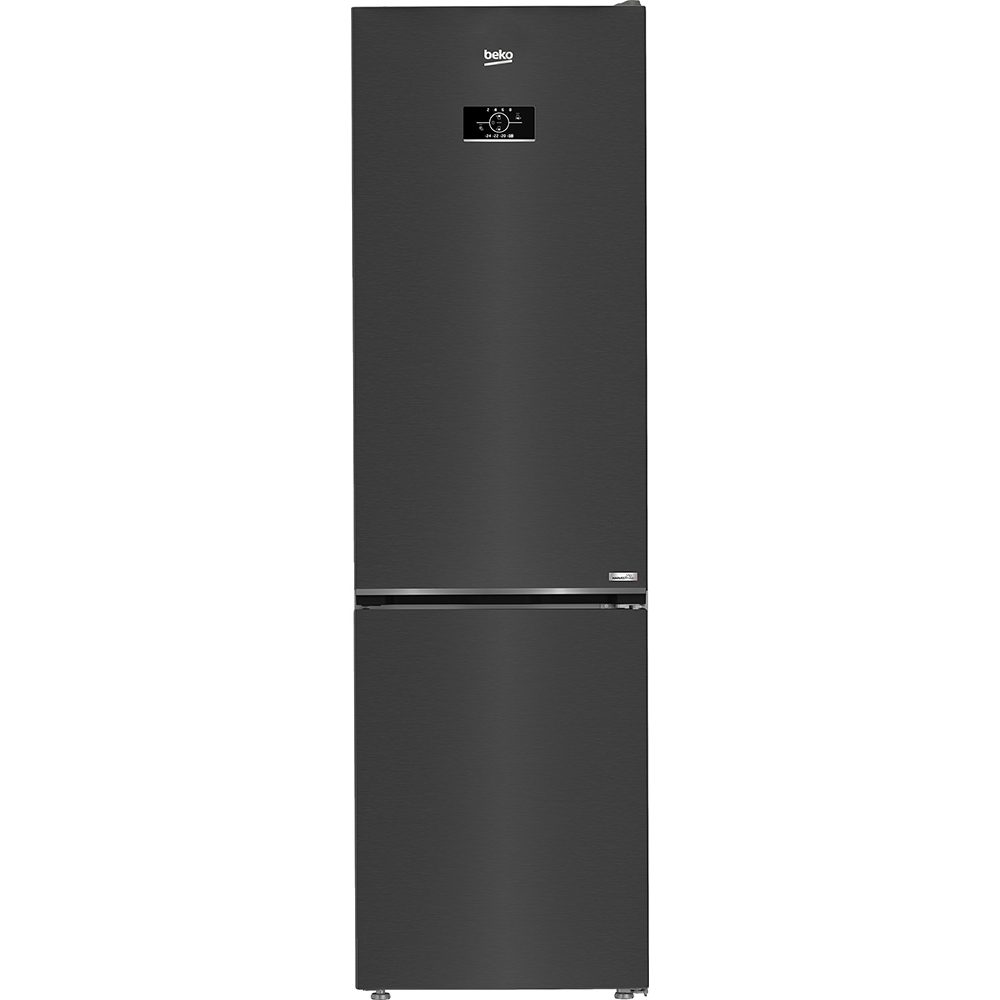Combina frigorifica BEKO B3RCNA404HXBR1, No Frost, 355 l, H 203.5 cm, Clasa E, dark inox