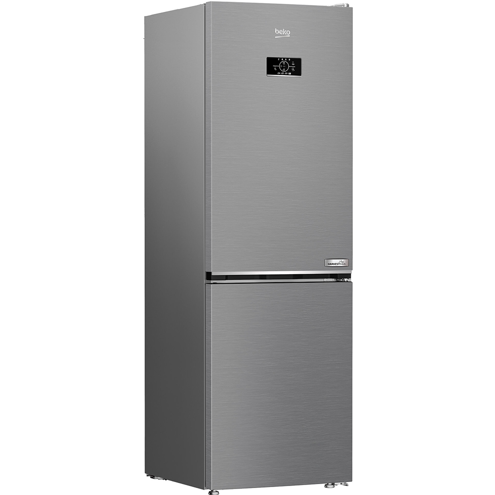 Combina frigorifica BEKO B5RCNA365HXB, No Frost, 316 L, H 186.5 cm, Clasa D, argintiu