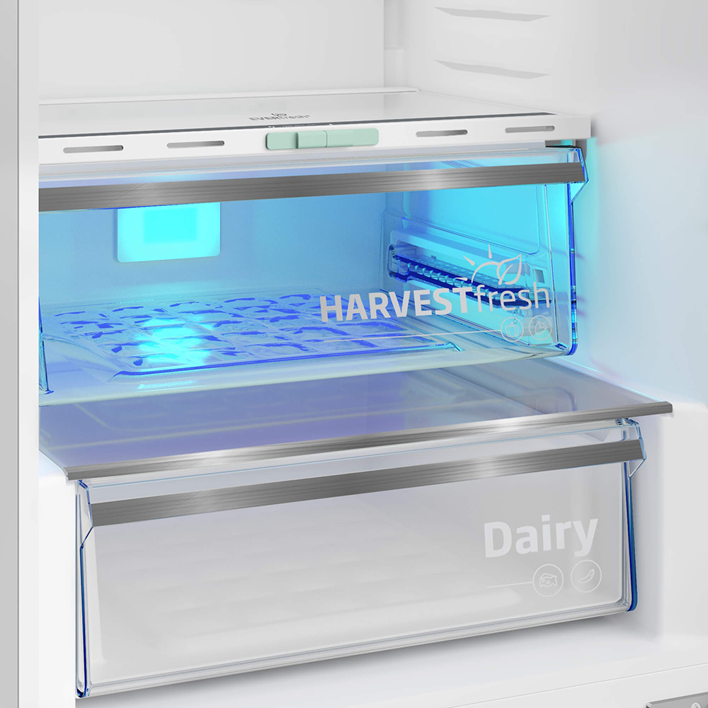 Combina frigorifica BEKO B5RCNA365ZXBR, No Frost, 316 l, H 186.5 cm, Clasa D, dark inox