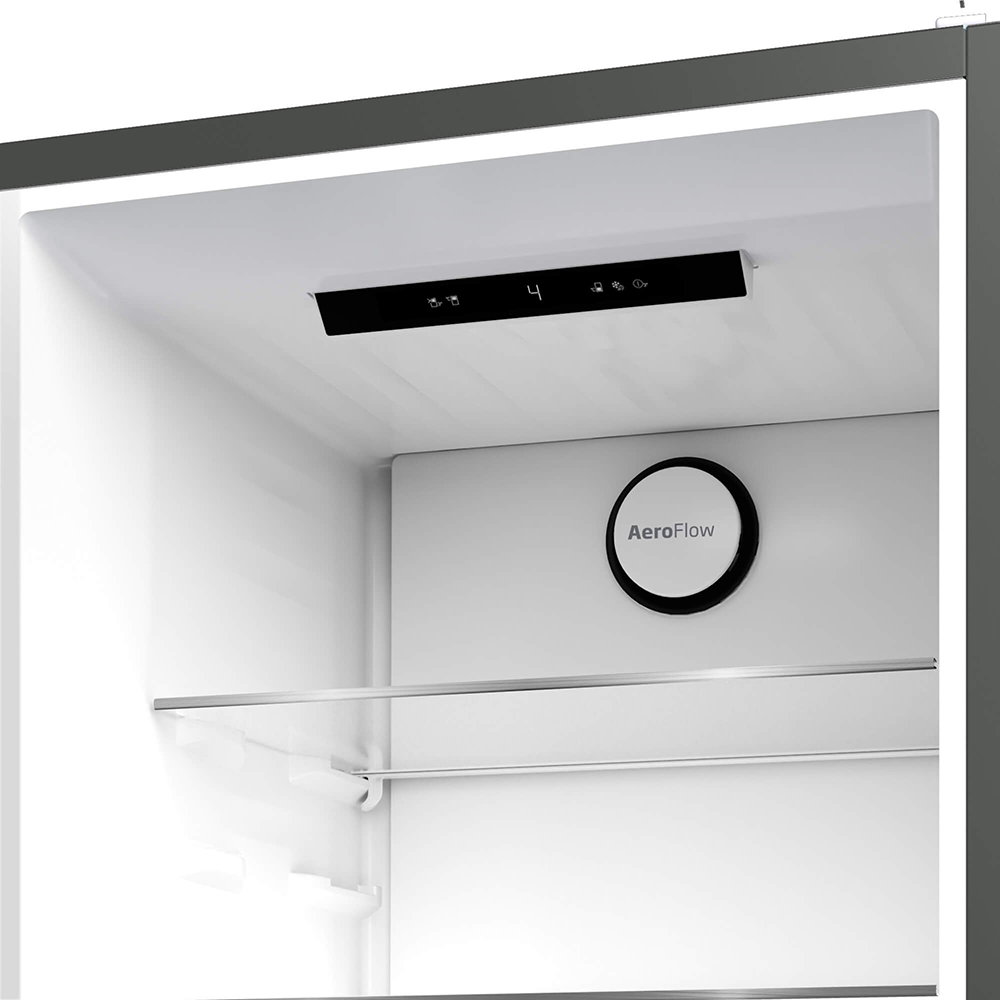 Combina frigorifica BEKO B5RCNA366HG, No Frost, 316 l, H 186.5 cm, Clasa C, gri