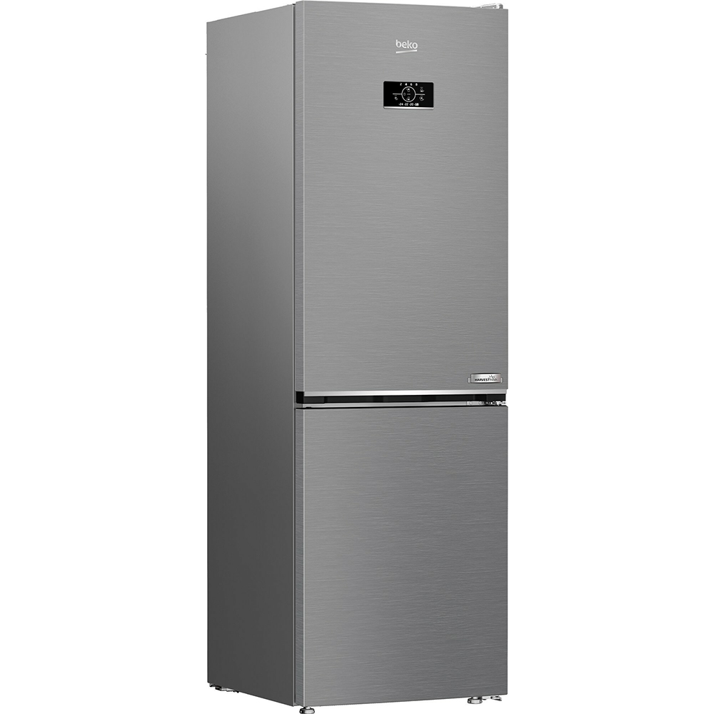Combina frigorifica BEKO B5RCNA366HXB1, No Frost, 316 l, H 186 cm, Clasa C, argintiu