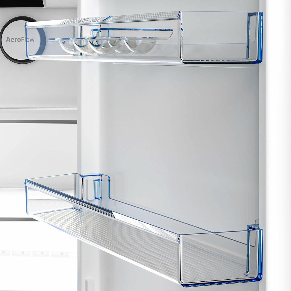 Combina frigorifica BEKO B5RCNA366HXB1, No Frost, 316 l, H 186 cm, Clasa C, argintiu