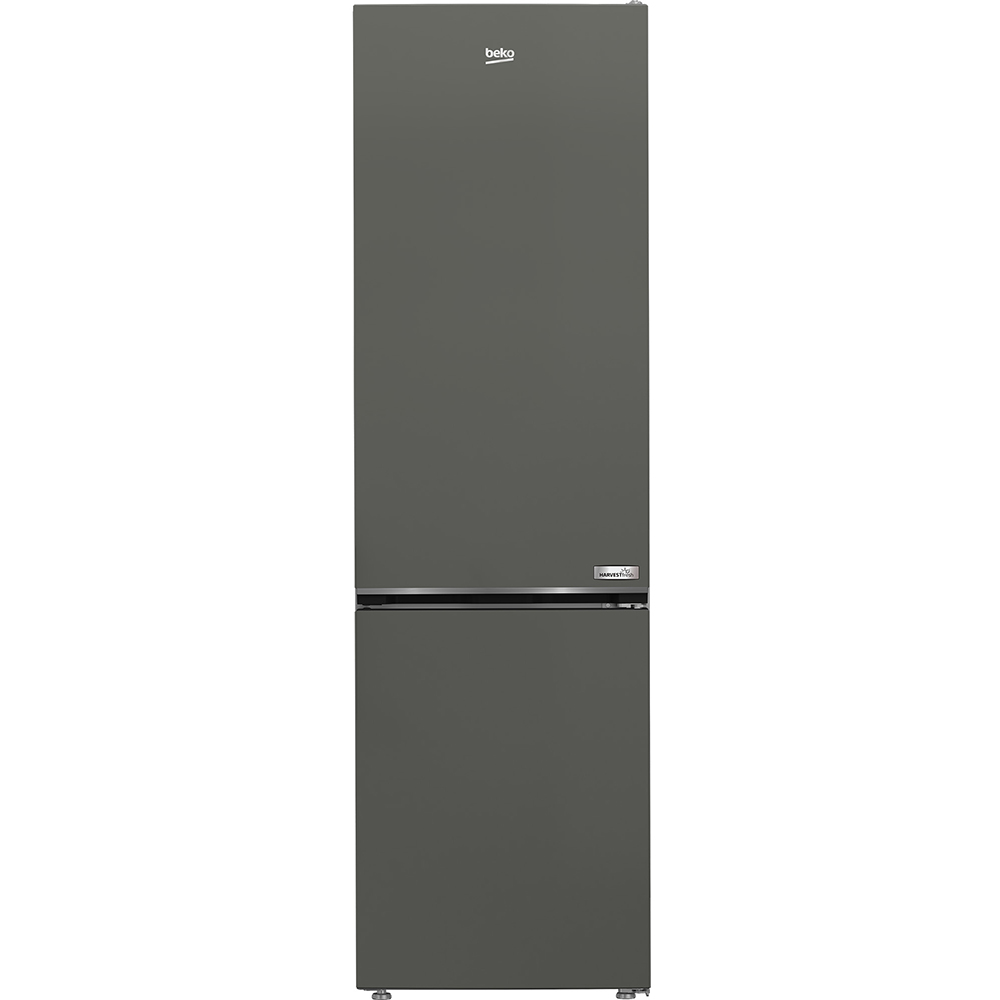 Combina frigorifica BEKO B5RCNA405HG, No Frost, 355 l, H 203.5 cm, Clasa D, gri