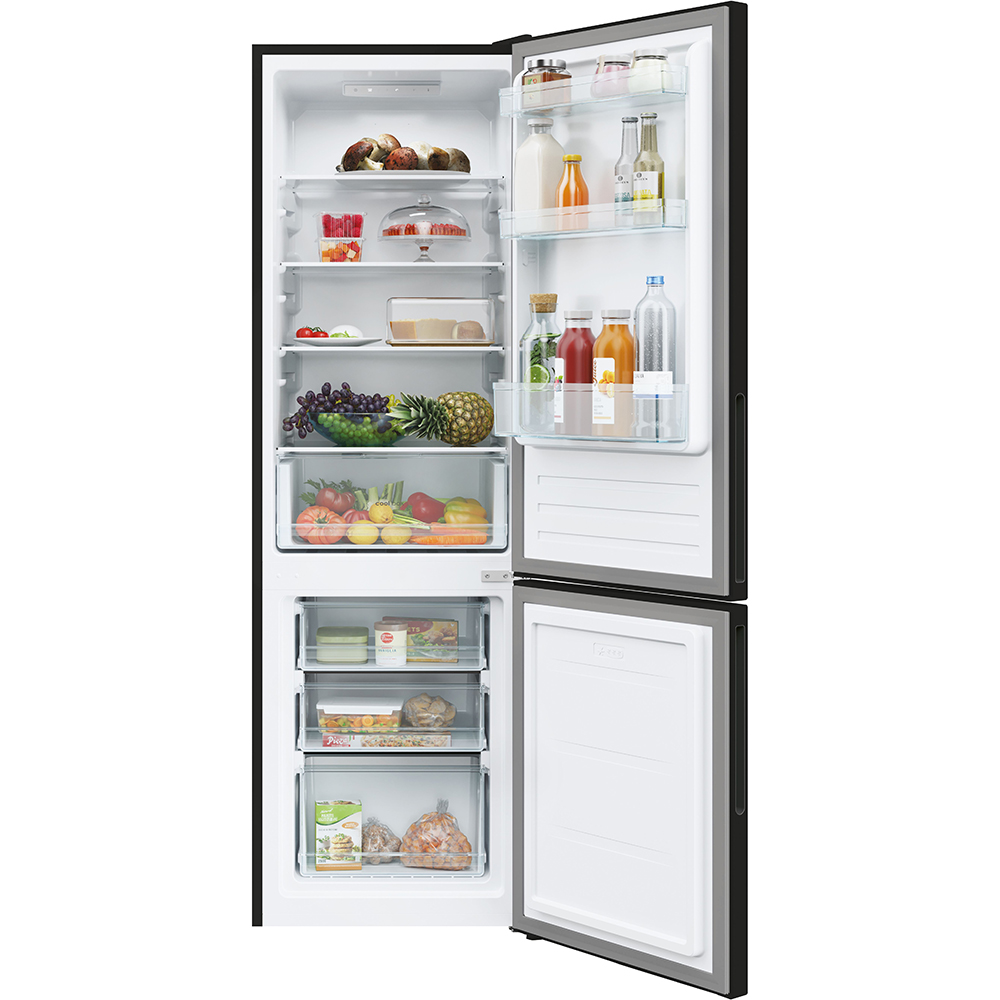 Combina frigorifica CANDY CCT3L517EB, Low Frost, 260 l, H 176 cm, Clasa E, negru